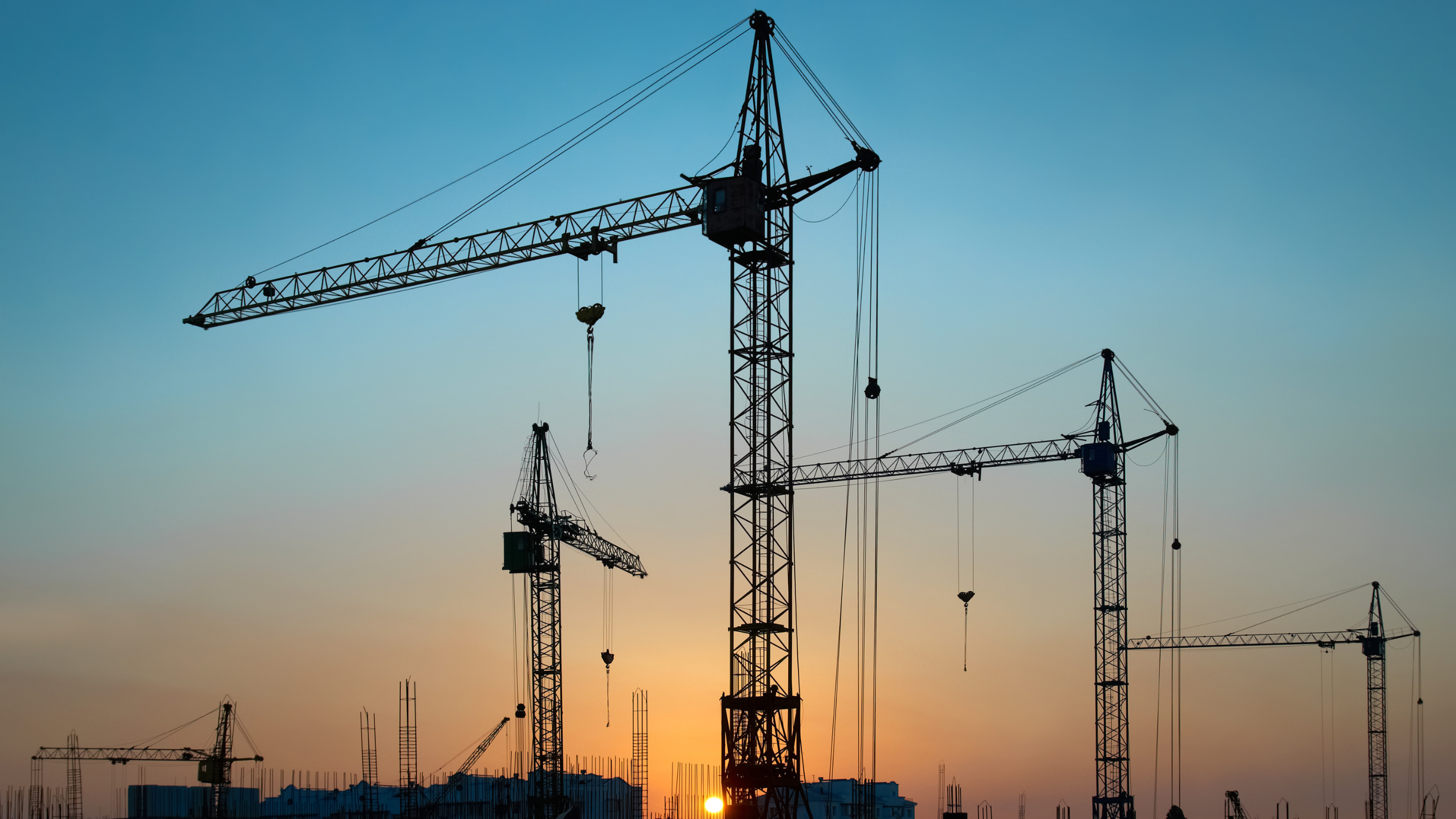 Industrial construction background